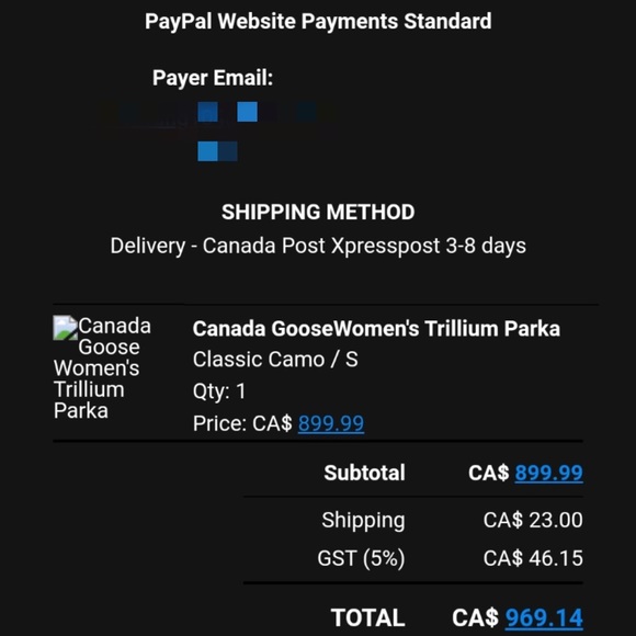 Canada Goose Trillium Parka/sold - Picture 6 of 6